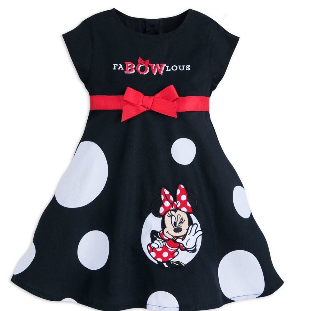 Minnie Mouse Polka Dot Dress for Girls